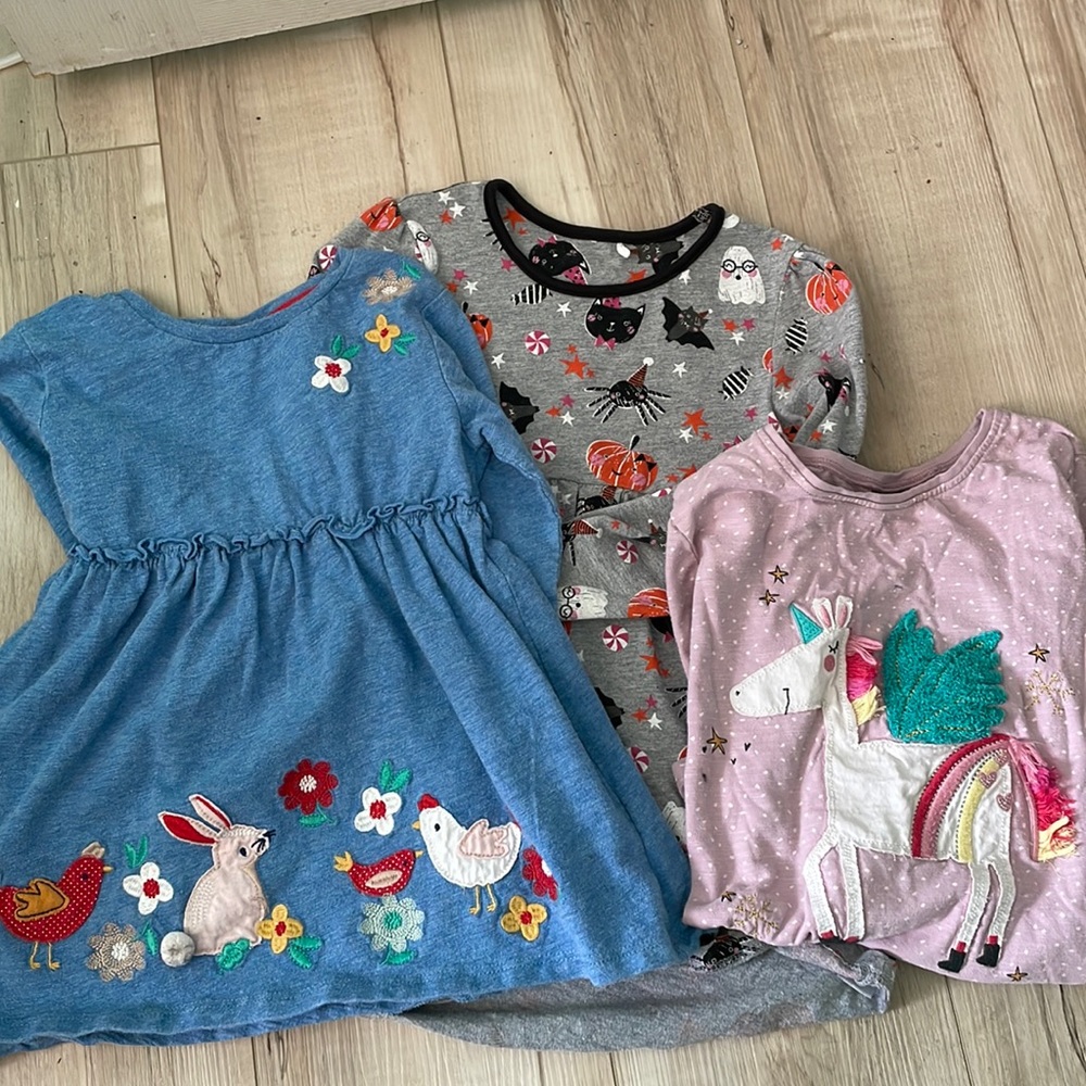 UK brand girls top bundle of 3